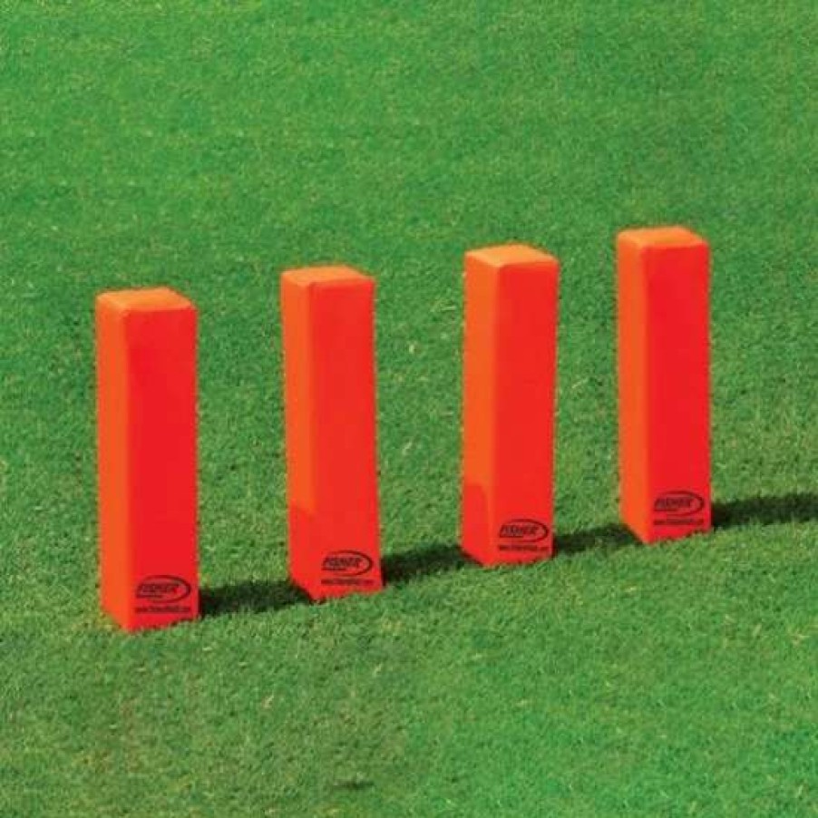 Football * | Fisher Weighted 2.5Lb End Zone Pylons, Py1E, Set/4 Promotions