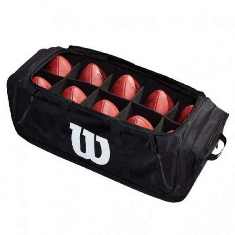 Football * | Wilson 10 Football Duffle Bag, 38 Lx14 Wx12 H Promotions