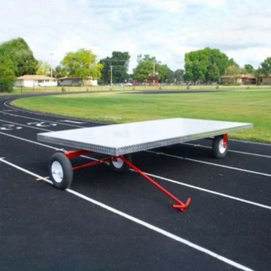 Football * | Blazer 2714 Aluminum Track Super Equipment Cart, 5 X 10 Promotions