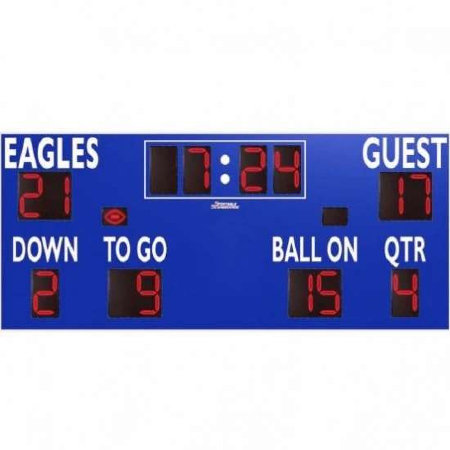 Football * | Varsity Scoreboards 7420 Football Scoreboard, 20'W X 8'H Promotions