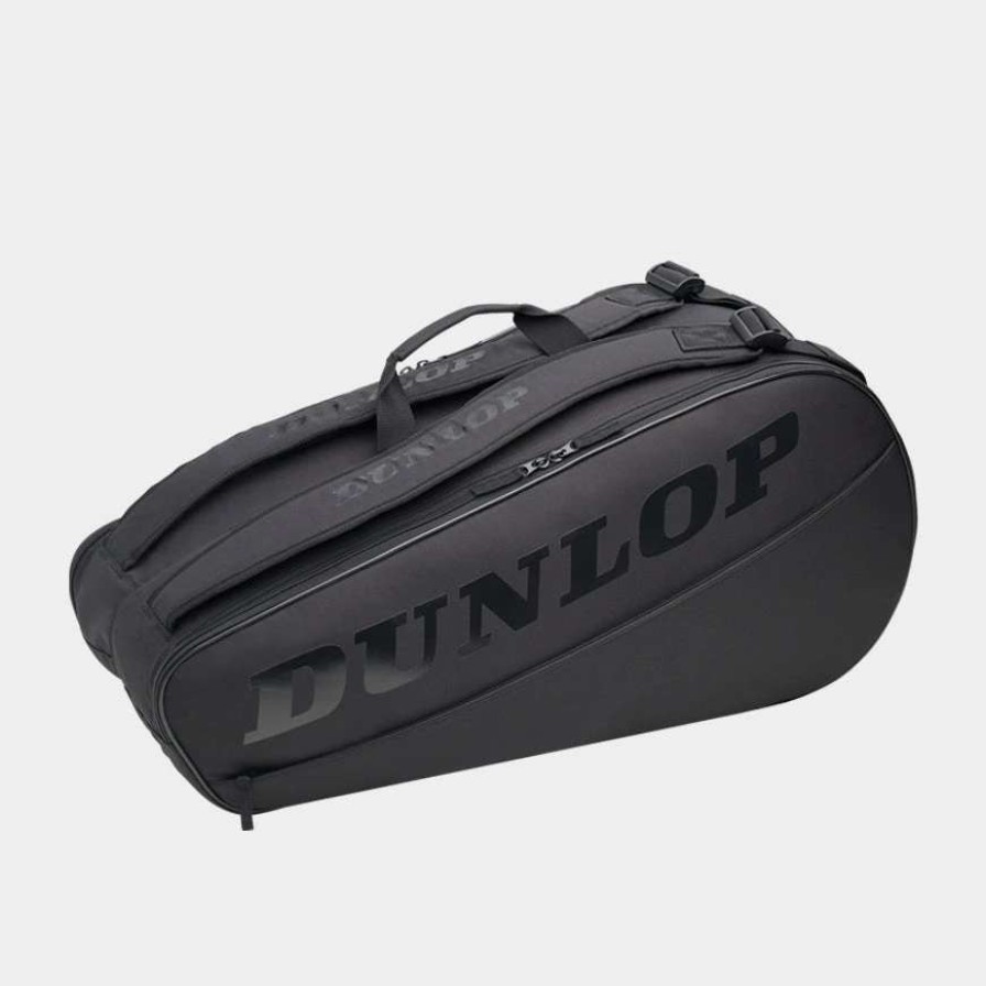 Dunlop * | Dunlop Cx Club Black 3-Pack Tennis Bag