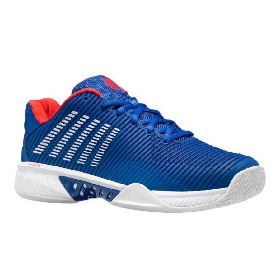 Men'S * | K-Swiss Hypercourt Express 2 Men'S Tennis Shoes Blue/White 6613-444