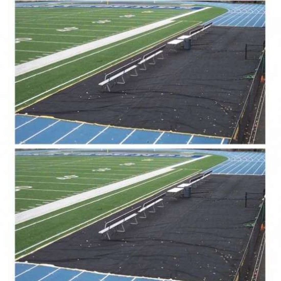 Football * | Aer-Flo Bench Zone Sideline Track Protector, 15 X 100 Promotions