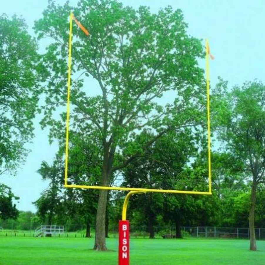 Football * | Bison Official College Football Goal Posts, 5-9/16" Dia., Yellow, Fb55Cg-Sy Promotions