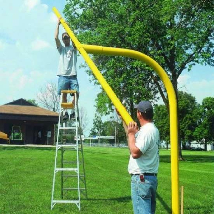 Football * | Bison Official College Football Goal Posts, 5-9/16" Dia., Yellow, Fb55Cg-Sy Promotions