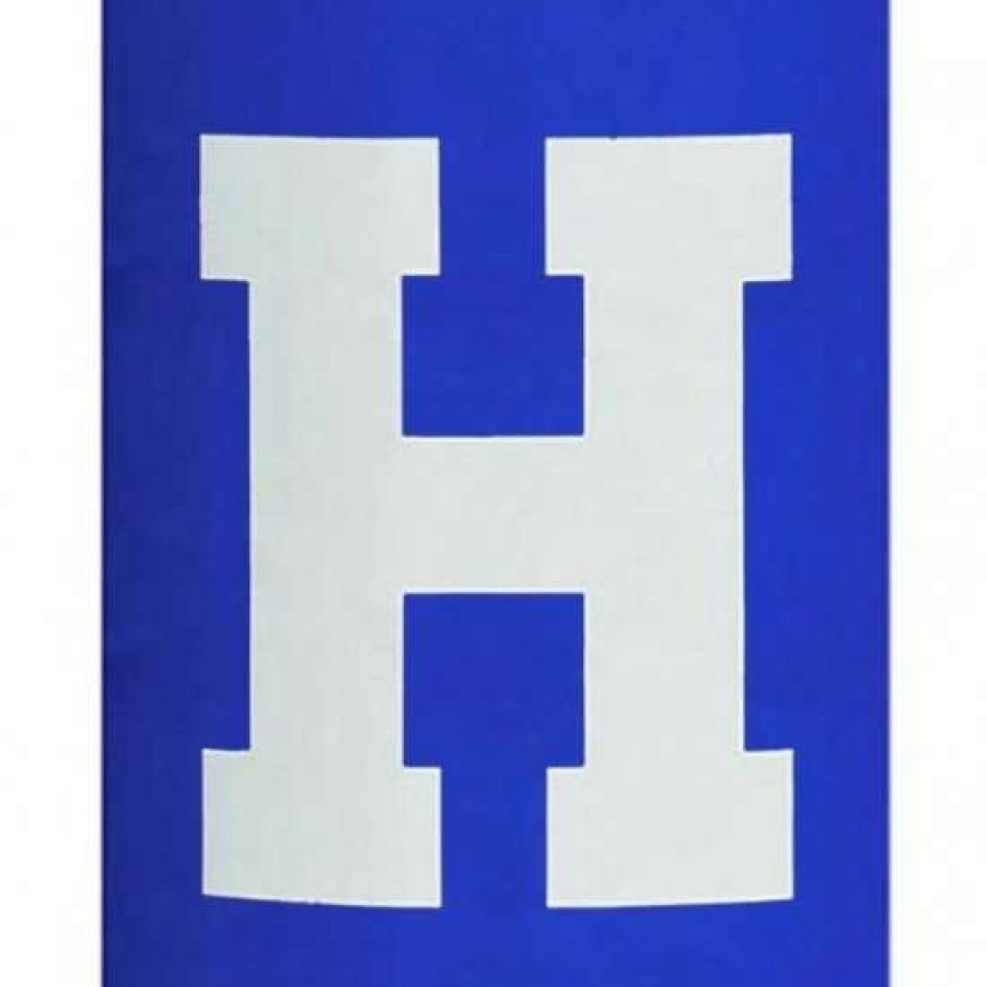 Football * | Fisher 1 Color Traditional Vinyl Lettering For Football Goal Post Pads Promotions