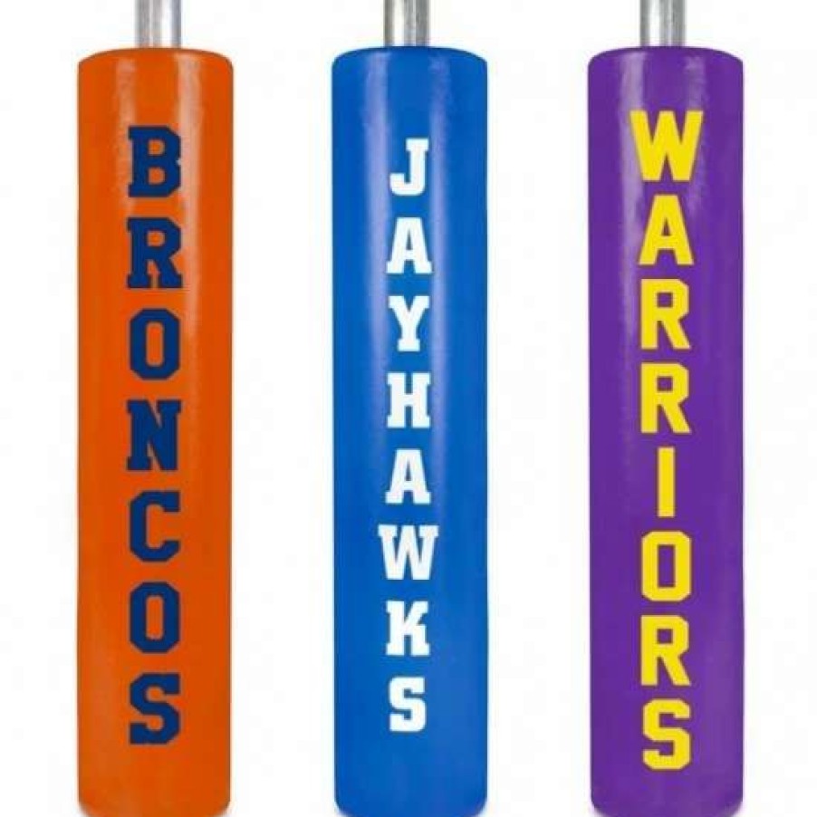 Football * | Fisher 1 Color Traditional Vinyl Lettering For Football Goal Post Pads Promotions