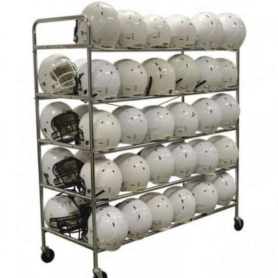 Football * | Jaypro 60 Helmet Football Storage Rack, Fhc-1 Promotions