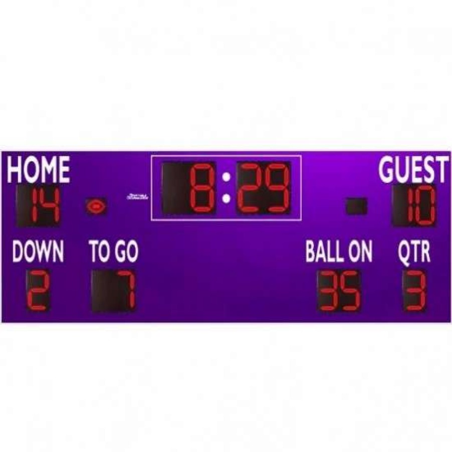 Football * | Varsity Scoreboards 7424 Football Scoreboard, 24'W X 8'H Promotions