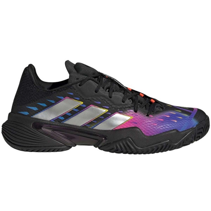 Men'S * | Adidas Barricade Men Tennis Shoes Black/Silver/Red Gy1445