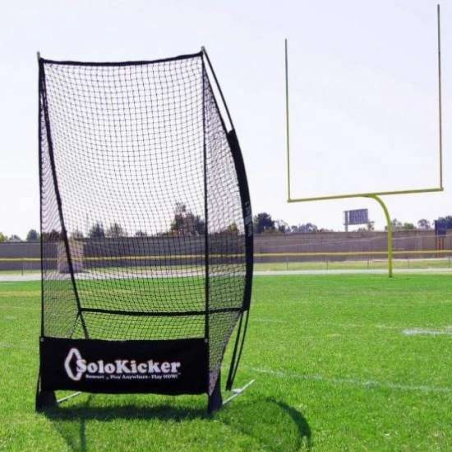 Football * | Bownet Solo Kicker Portable Football Kicking Net Promotions