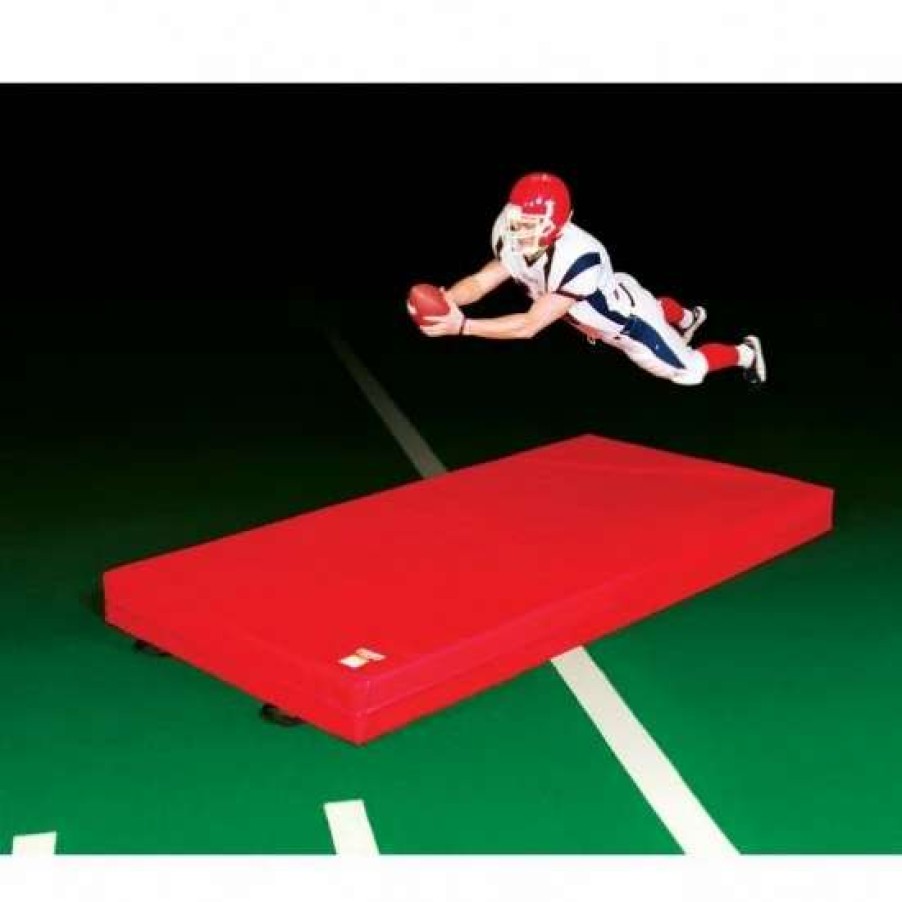 Football * | Fisher 6'W X 12'L X 8 H Football Landing Mat, Lm812 Best Price