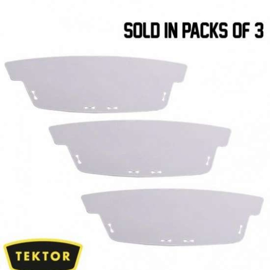 Football * | Tektor 3/Pk Football Facemask Nose & Mouth Shields Promotions