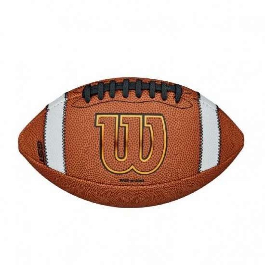 Football * | Wilson Gst K2 Age 6-9 Composite Football Best Price