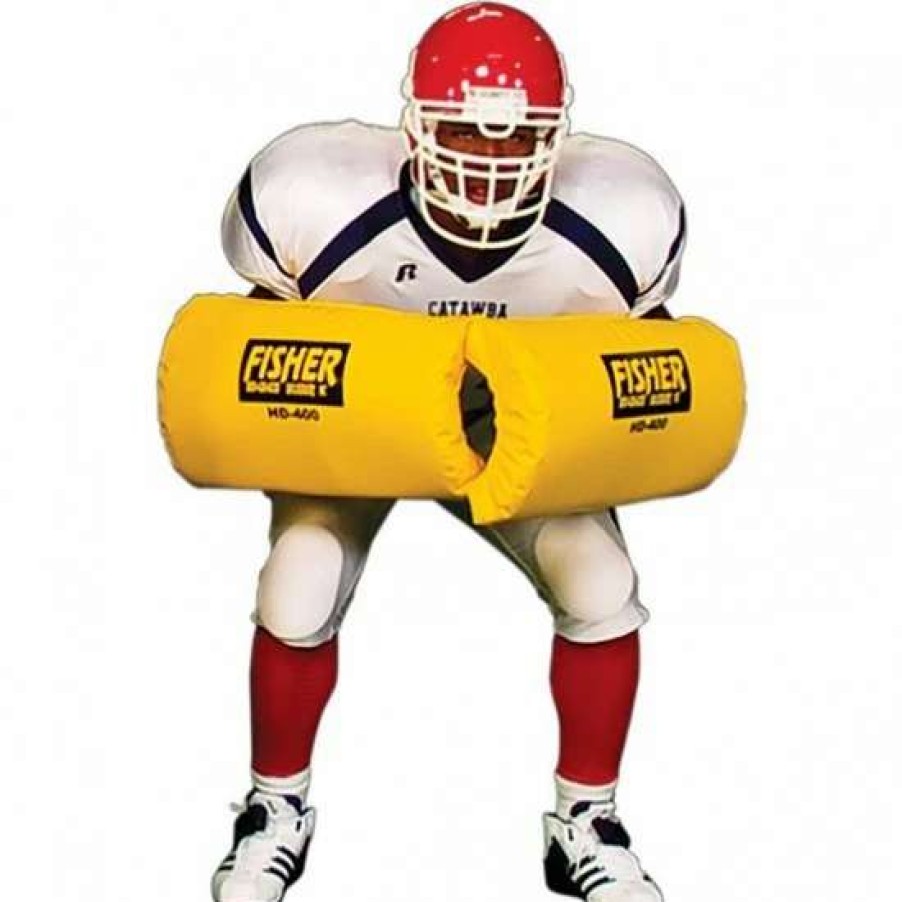 Football * | Fisher Curved Forearm Football Blocking Shields, Hd400 (Pr) Promotions