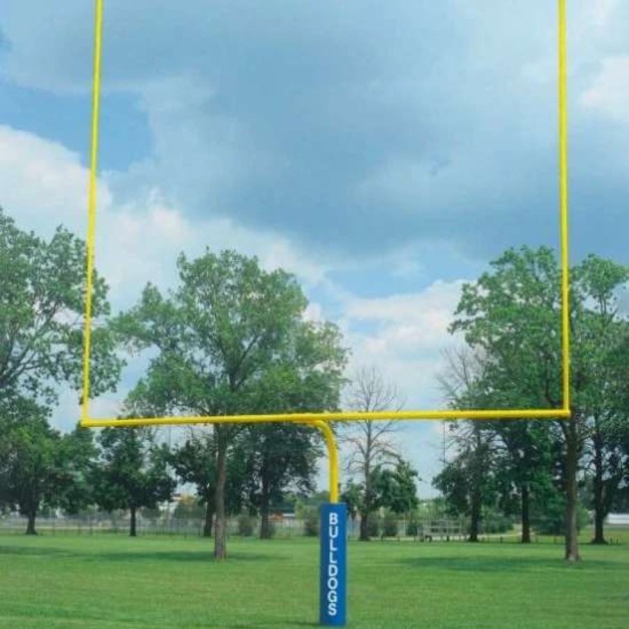 Football * | Bison Official High School Football Goal Posts, 4-1/2" Dia, Yellow, Fb45Hs-Sy Promotions