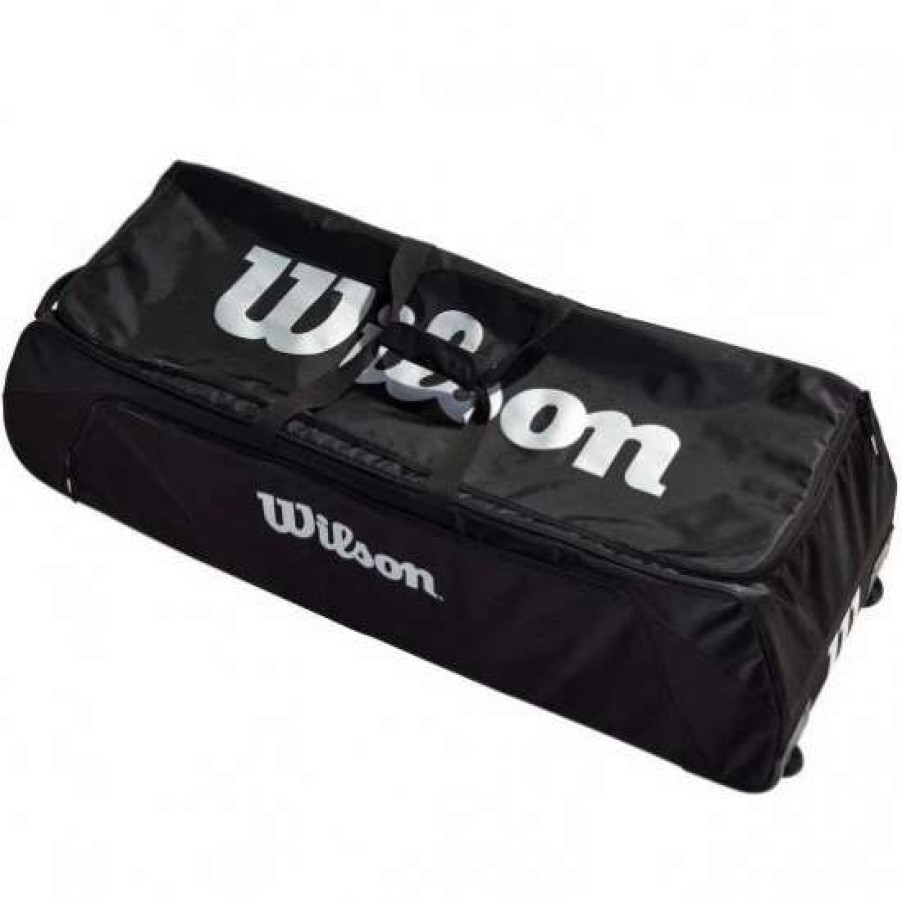 Football * | Wilson 12 Football Wheeled Duffle Bag, 42 Lx16 Wx15 H Promotions