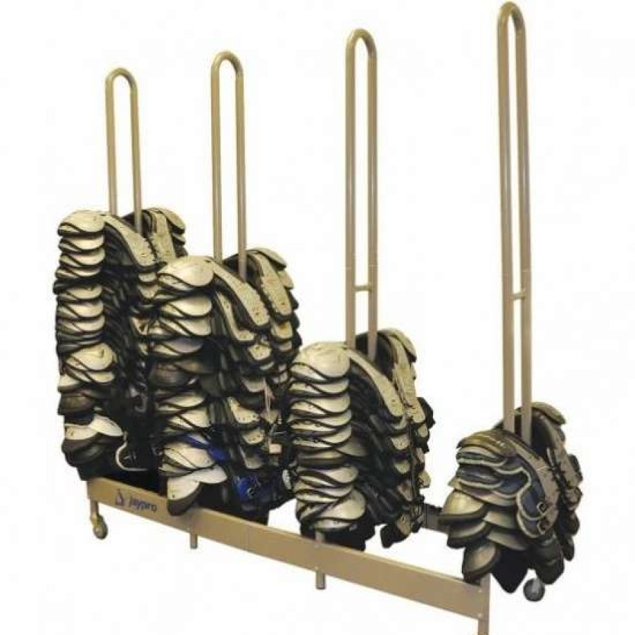 Football * | Jaypro Stackmaster Football Shoulder Pad Cart, Sp4 Promotions