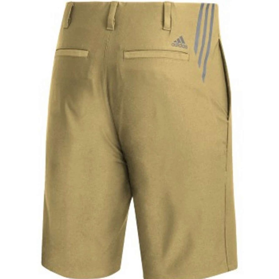 Pants * | Adidas Ult 365 3 Stripe Short Khaki