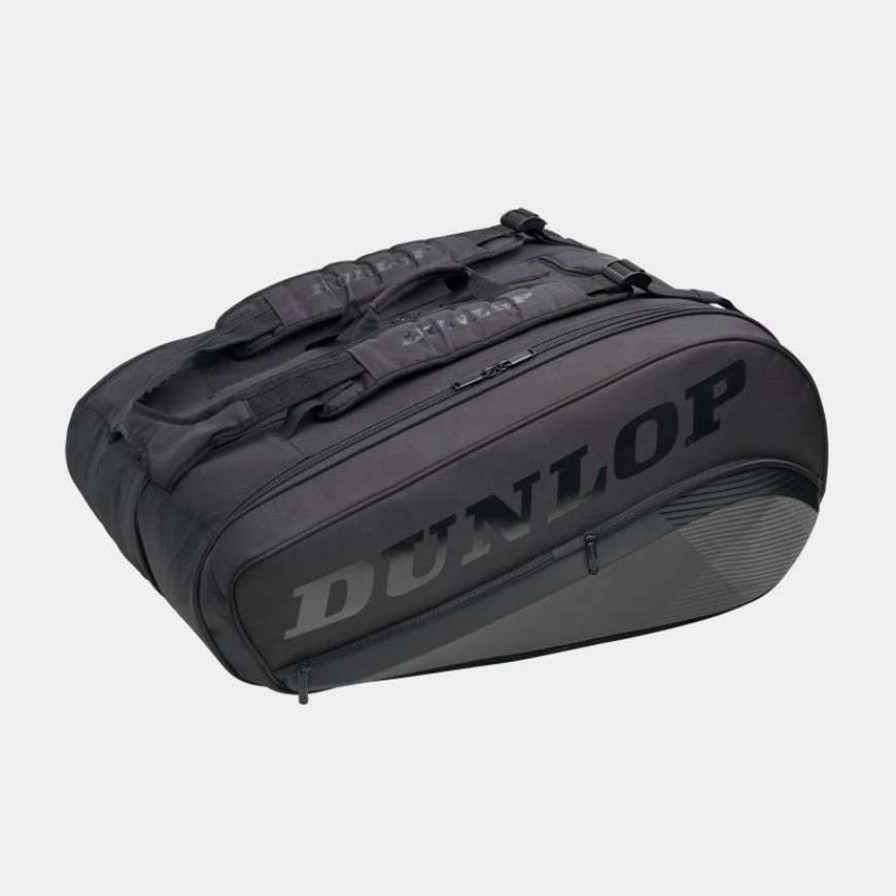 Dunlop * | Dunlop Cx Performance Thermo Black 12-Pack Tennis Bag