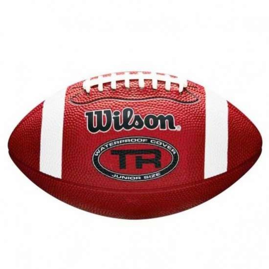 Football * | Wilson Tr Junior Waterproof Rubber Football Best Price