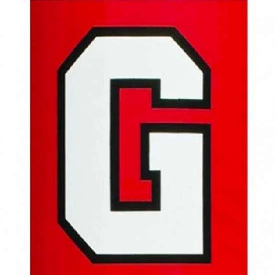 Football * | Fisher 2 Color Traditional Vinyl Lettering For Football Goal Post Pads Promotions