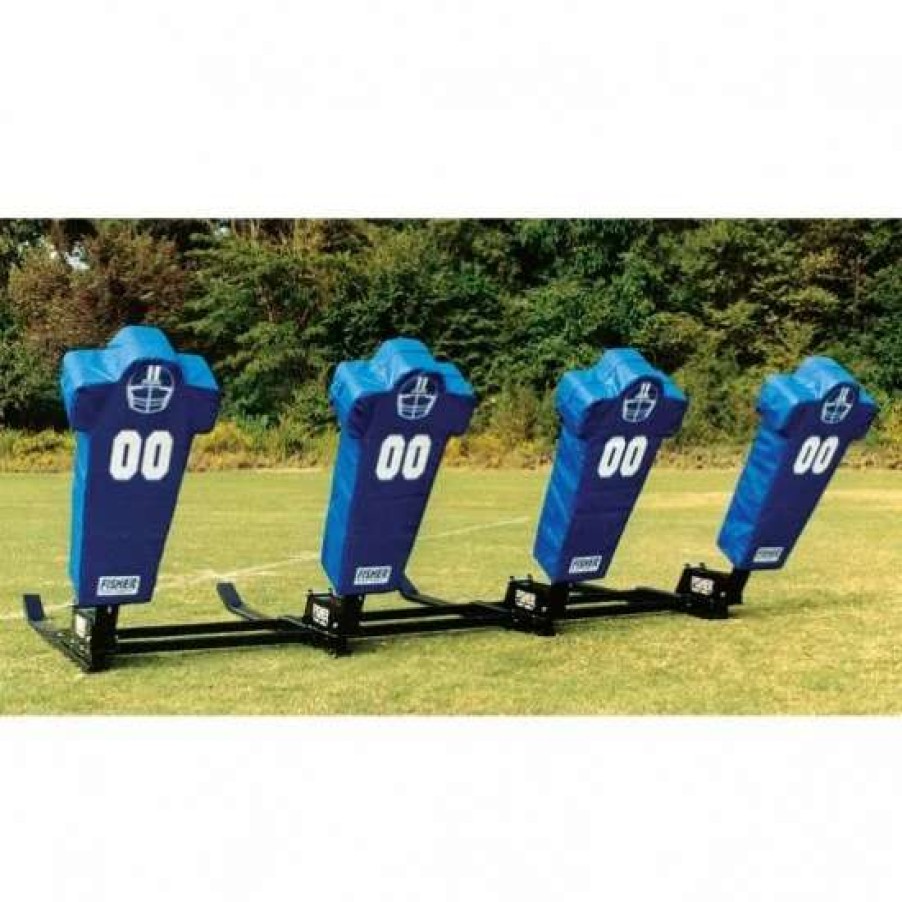 Football * | Fisher 4 Man Big Boomer Blocking Sled W/ Man Pad, 9004M Promotions