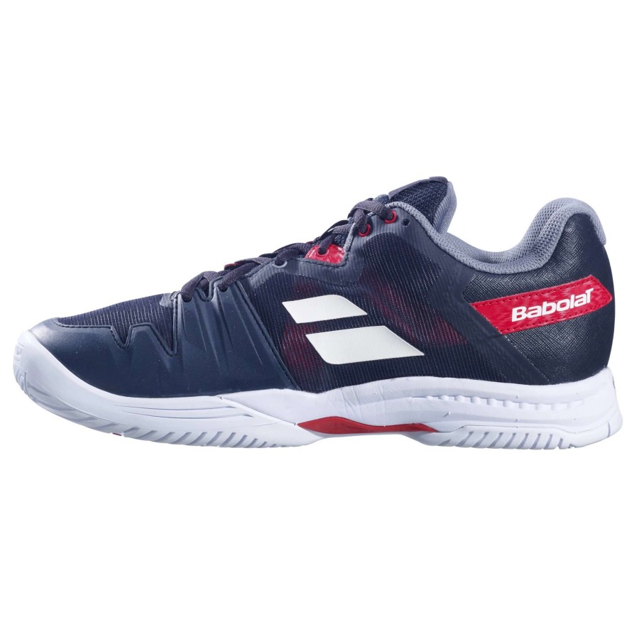 Men'S * | Babolat Sfx3 Ac Men Tennis Shoes Black/Red