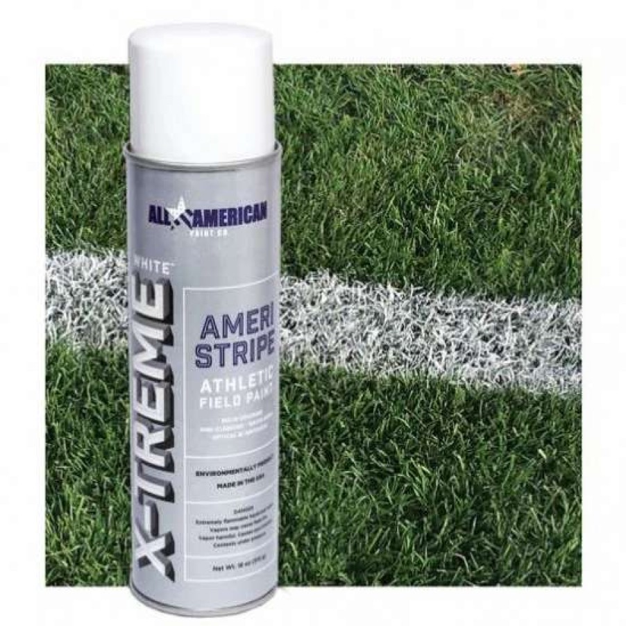 Football * | Ameri-Stripe Xtreme White Athletic Aerosol Turf Paint, 18Oz Promotions