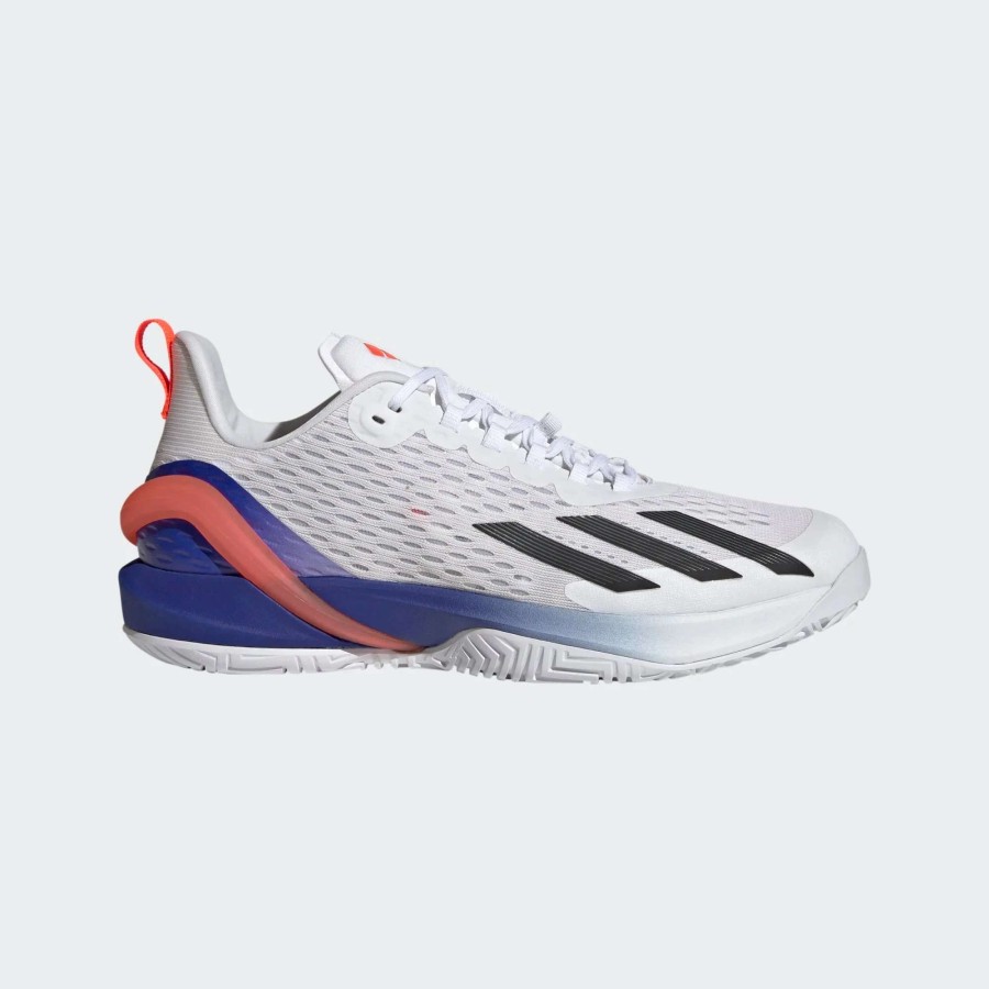 Men'S * | Adidas Adizero Cybersonic Men Tennis Shoes White/Blue/Red Gy9634