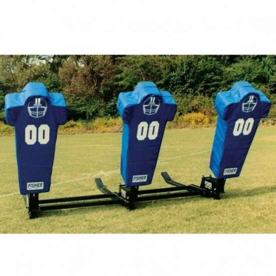 Football * | Fisher 3 Man Big Boomer Blocking Sled W/ Man Pad, 9003M Promotions