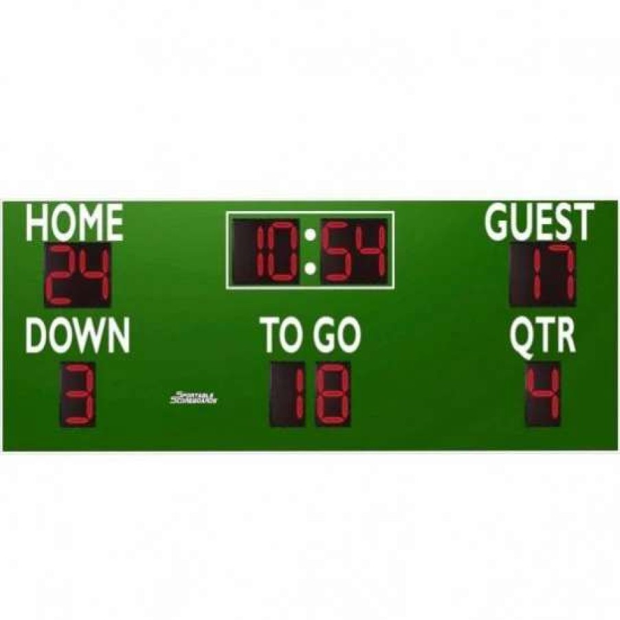 Football * | Varsity Scoreboards 7416 Football Scoreboard, 16'W X 6'H Promotions